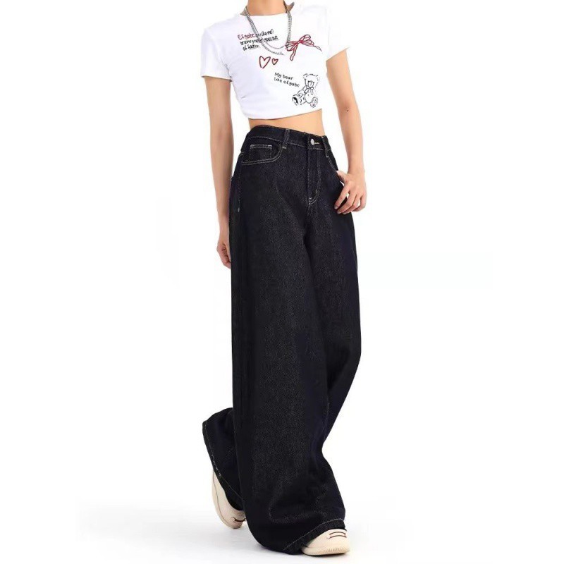 Baggy Fit Jeans – 1981F  |  Womens Jeans Clothing Black