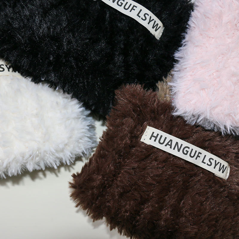 Fluffy Mittens  |  Womens Other Accessories Other Accessories Black