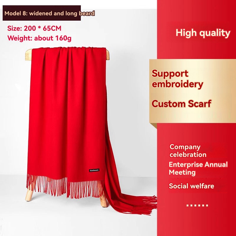 Fringe Wool Scarf – Narrow  |  Womens Scarves Scarves Scarves