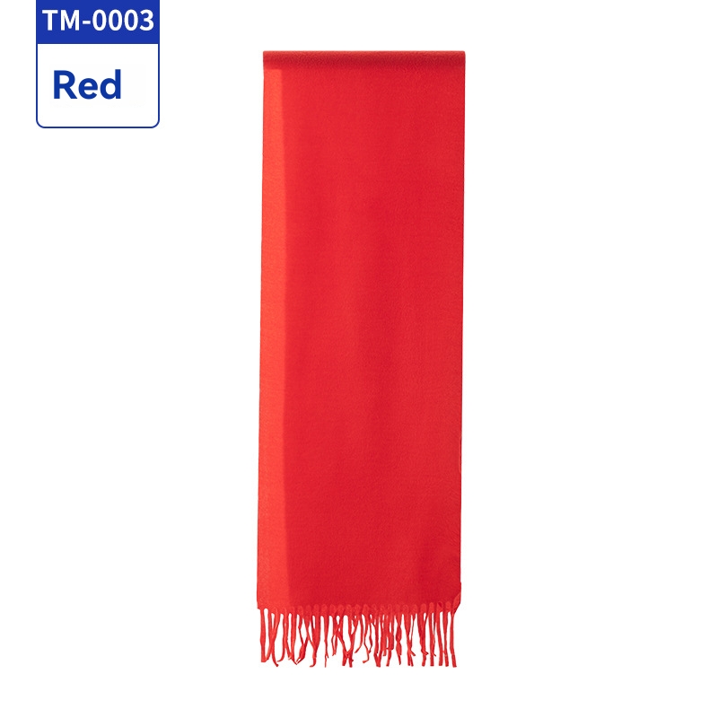 Fringe Wool Scarf – Skinny  |  Womens Scarves Scarves Fluo pink mélange