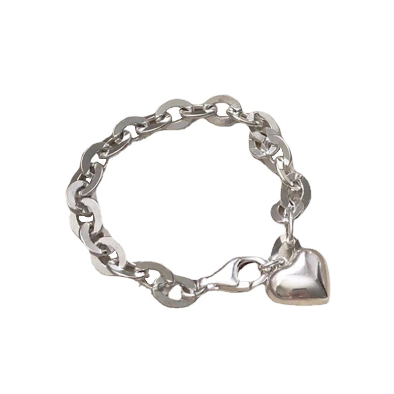 Heart Charm Necklace  |  Womens Jewellery Jewellery Antique Silver