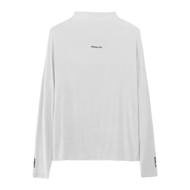 Logo Long Sleeve T-Shirt  |  Womens T-Shirts Clothing Optic White