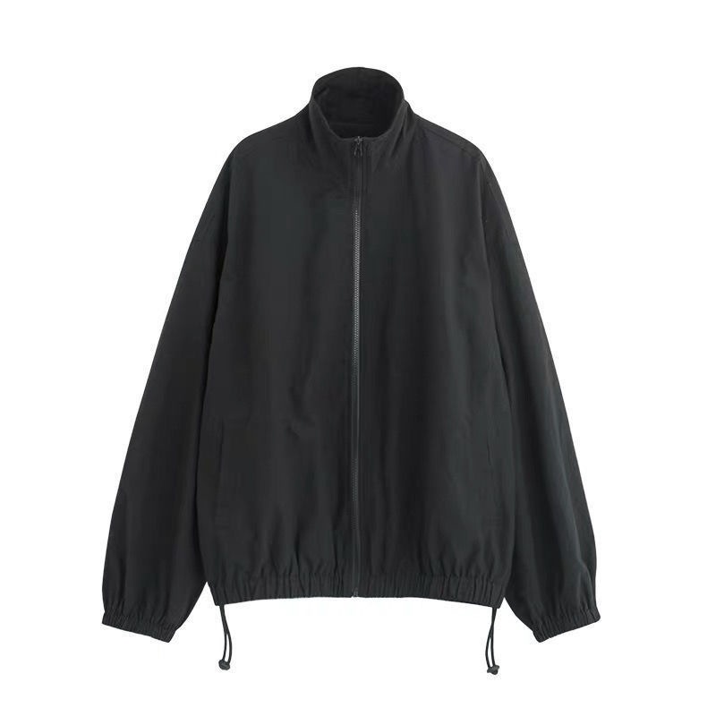 Logo Zipper Jacket  |  Mens Outerwear Clothing Black