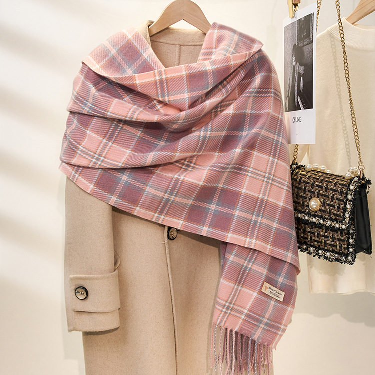 Oversized Plaid Scarf Blanket  |  Womens Scarves Scarves Scarves