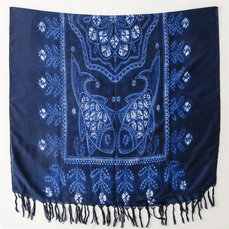 Printed Scarf  |  Womens Scarves Scarves Black