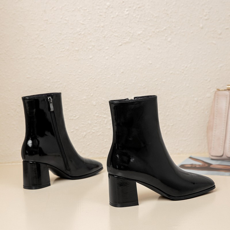 Rubber Ankle Boots  |  Womens Shoes Shoes Black