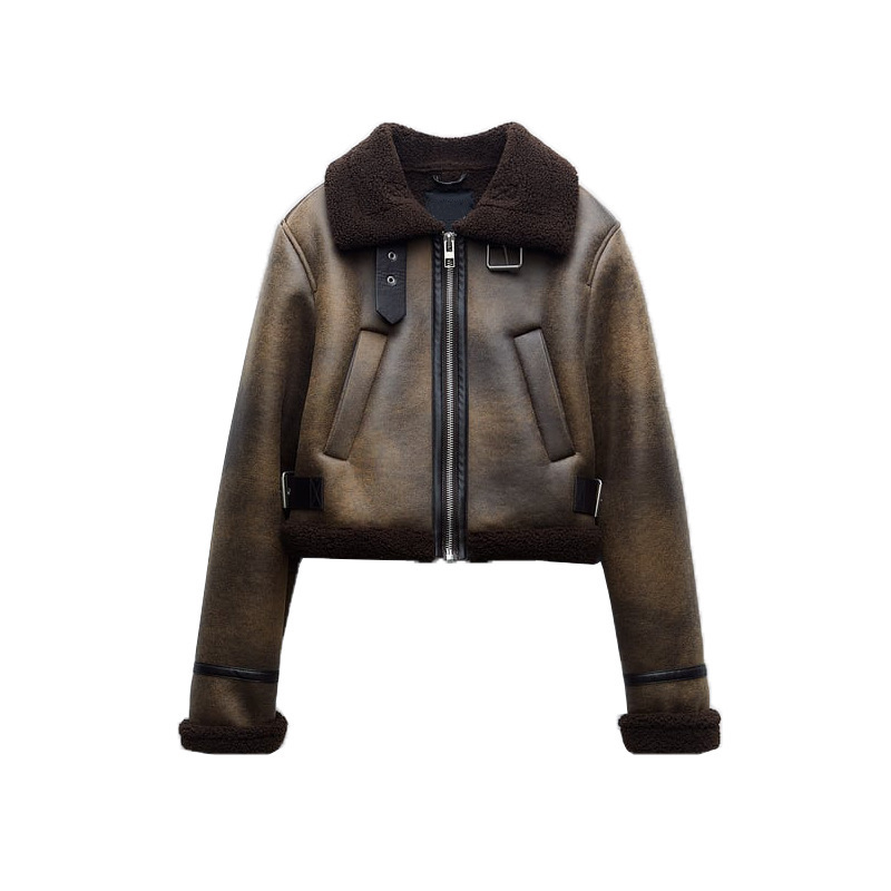 Shearling Jacket  |  Womens Outerwear Clothing Black