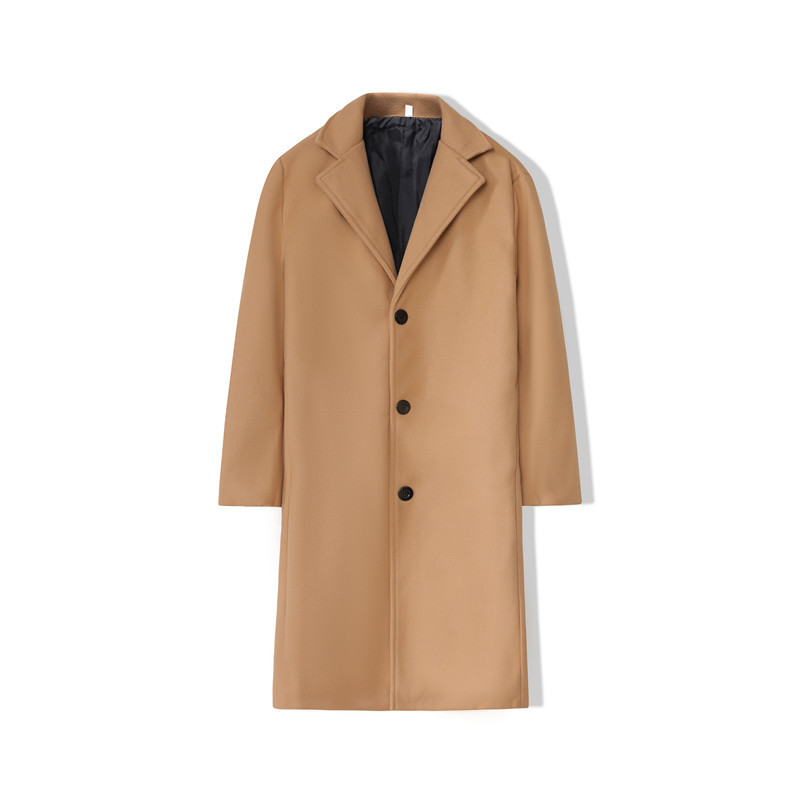 Single-Breasted Wool Coat  |  Womens Outerwear Clothing Camel Beige