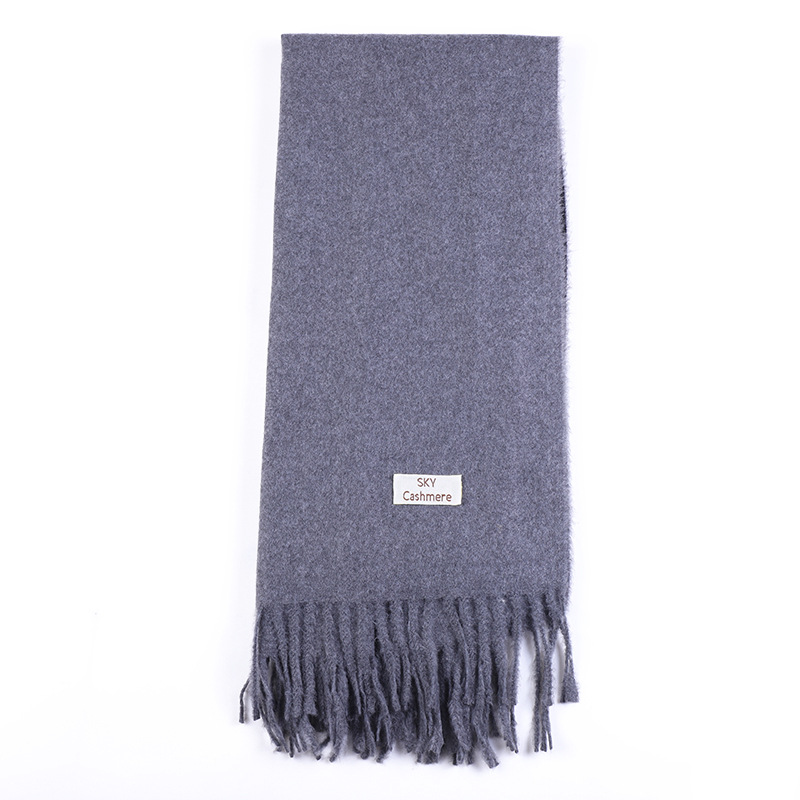 Fringe Alpaca Scarf  |  Womens Scarves Scarves grey