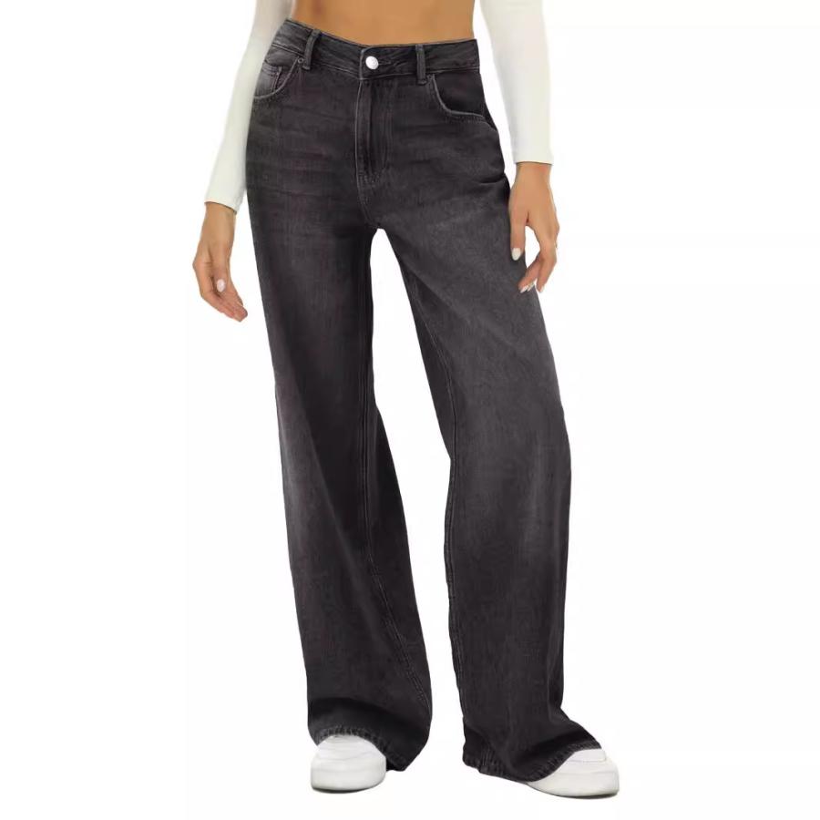 Baggy Fit Jeans – 1981F  |  Womens Jeans Clothing Black